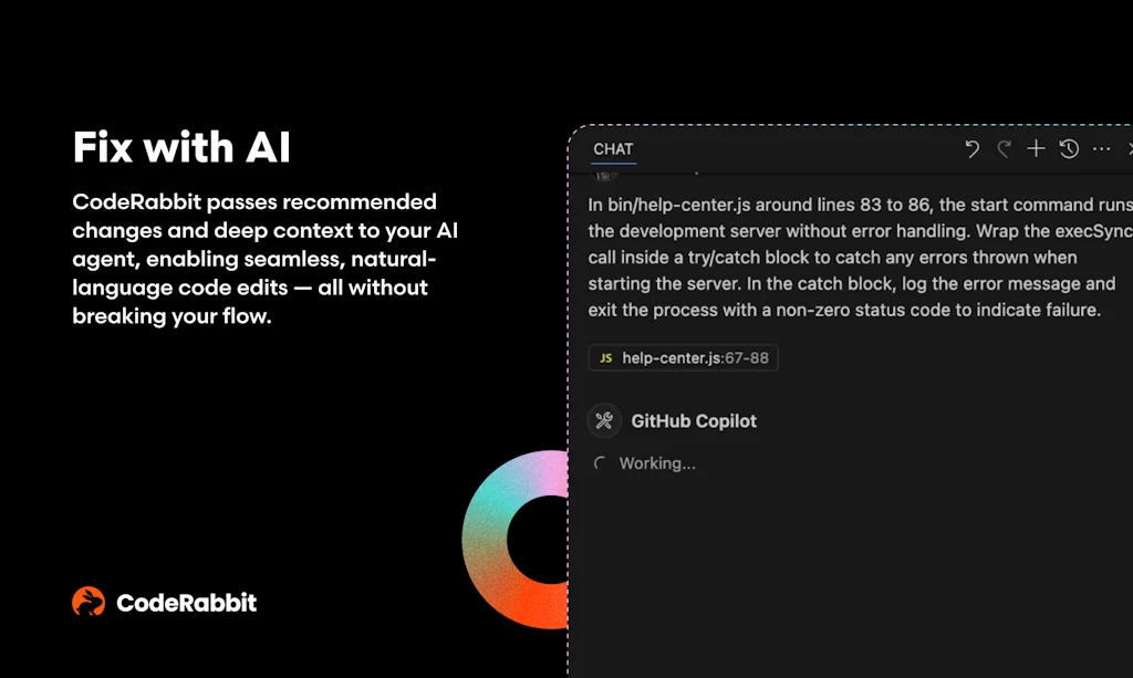CodeRabbit screenshot 6 of 7