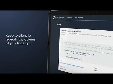 CoderNotes screenshot 1 of 3