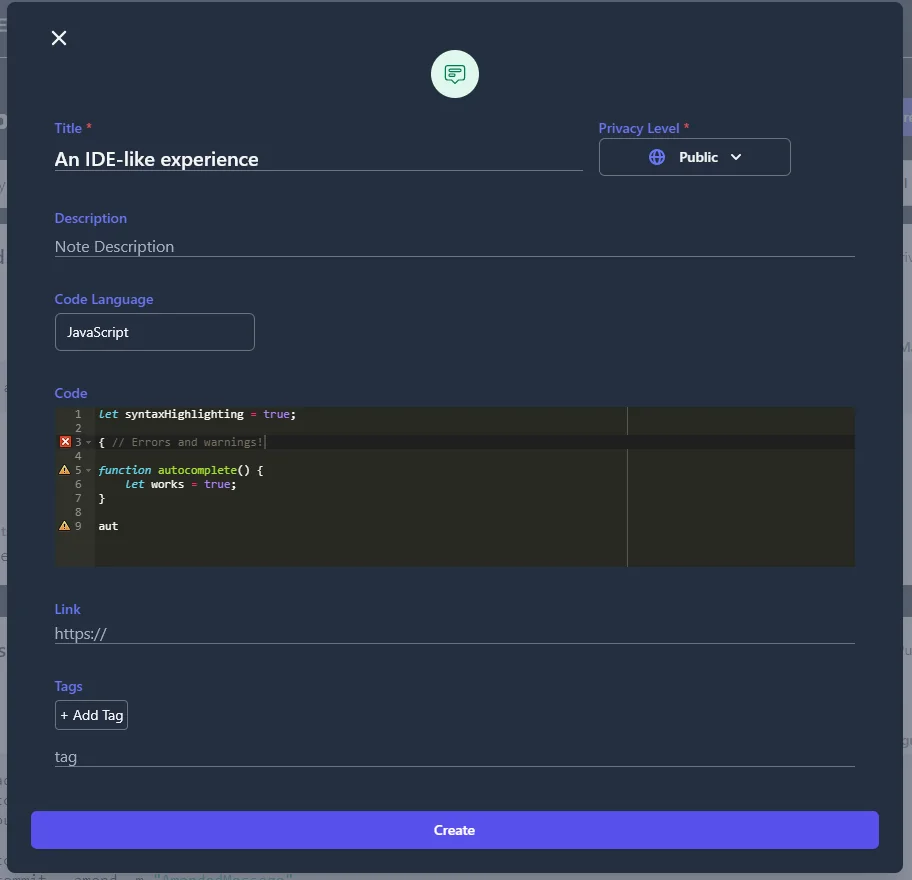 CoderNotes screenshot 3 of 3