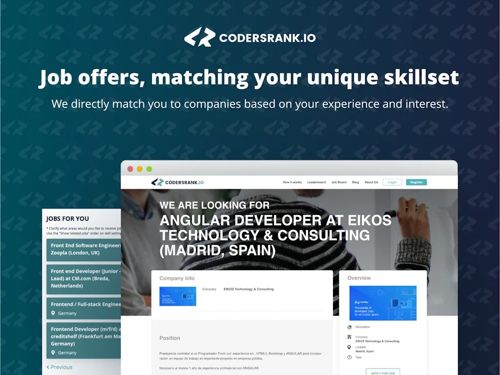 CodersRank screenshot 6 of 6