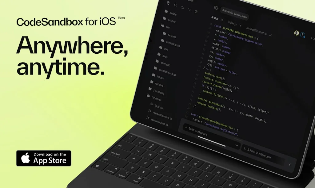 CodeSandbox for iOS screenshot 2 of 7