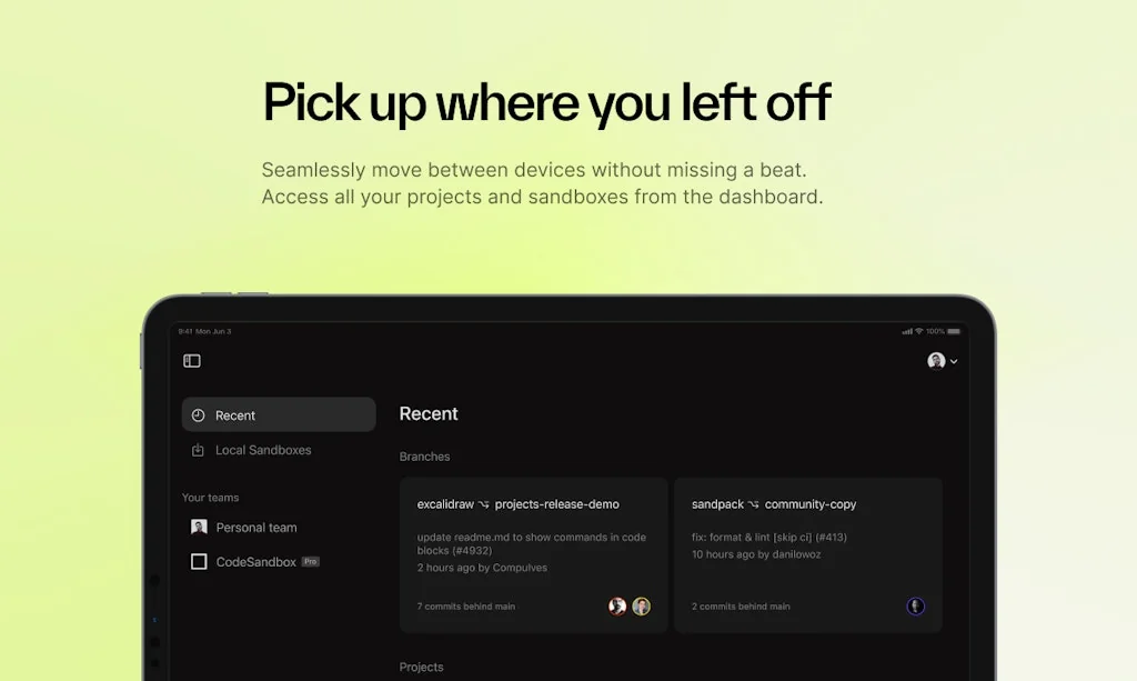 CodeSandbox for iOS screenshot 4 of 7