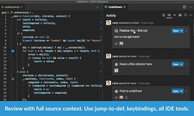 CodeStream screenshot 4 of 6