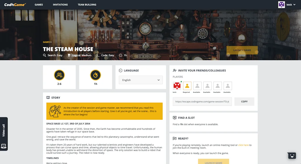 Codin Game screenshot 4 of 5