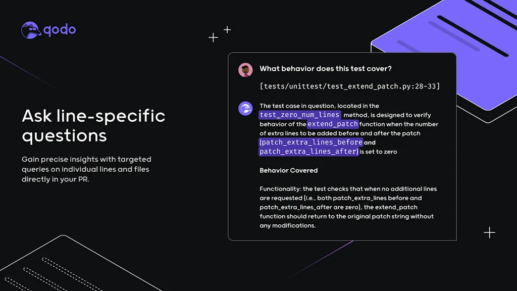 Qodo (formerly CodiumAI) screenshot 1 of 3