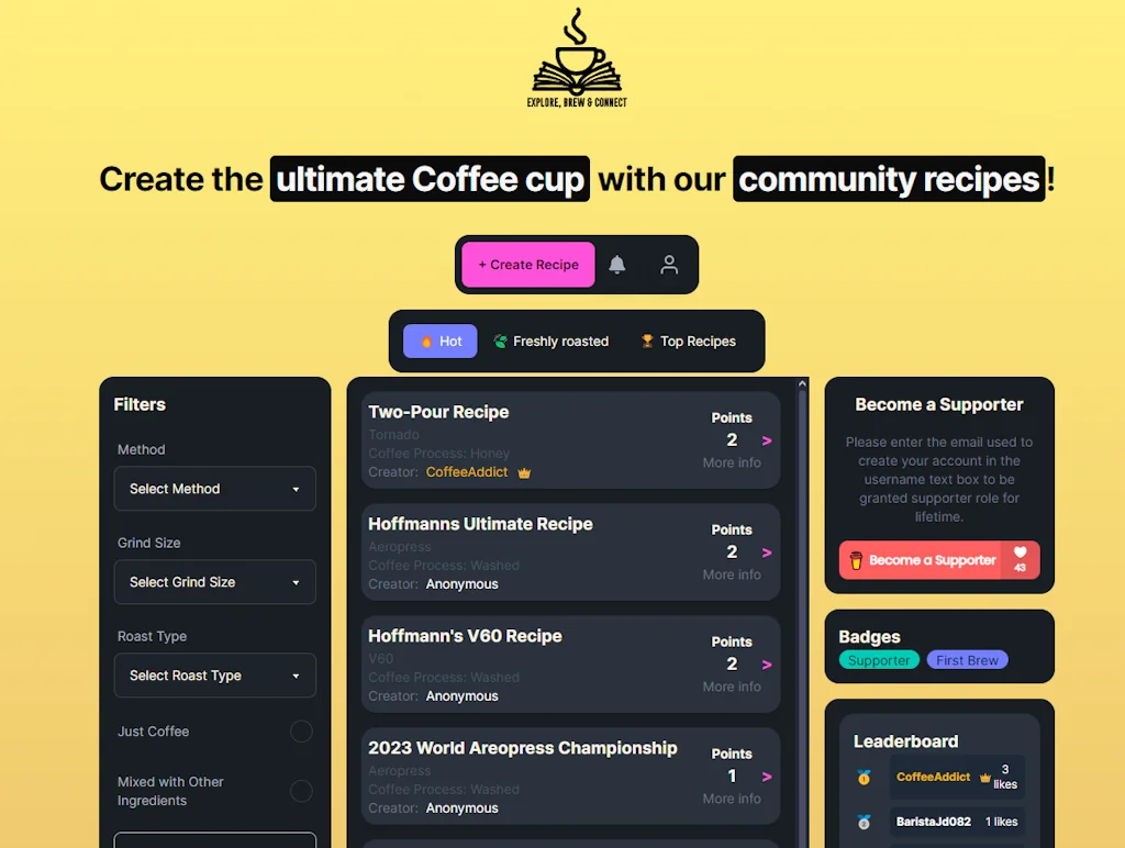 CoffeePedia screenshot 1 of 4