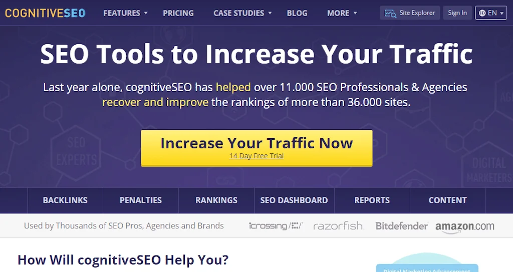 cognitiveSEO screenshot 2 of 4
