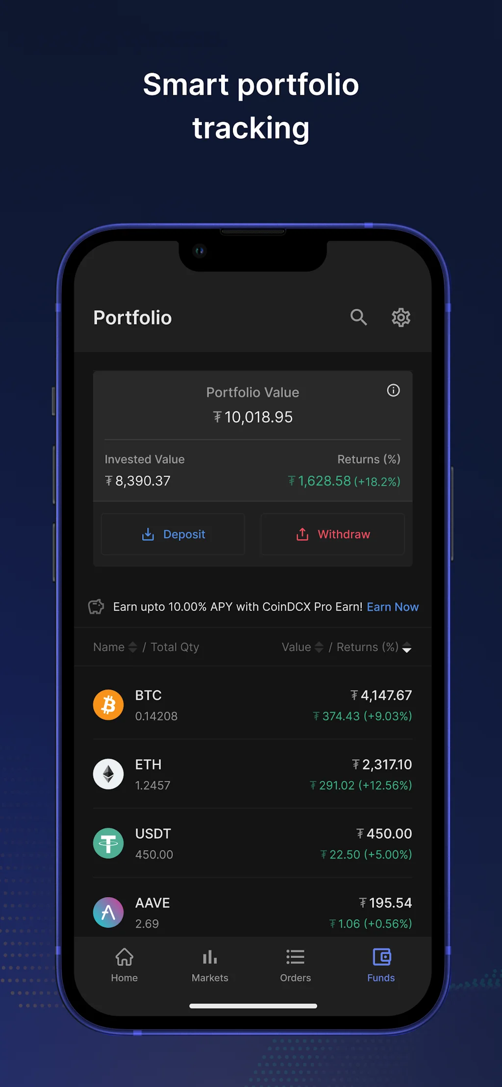 CoinDCX screenshot 6 of 8