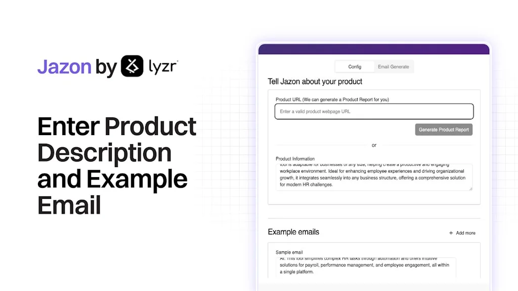 Cold Email generator screenshot 2 of 6