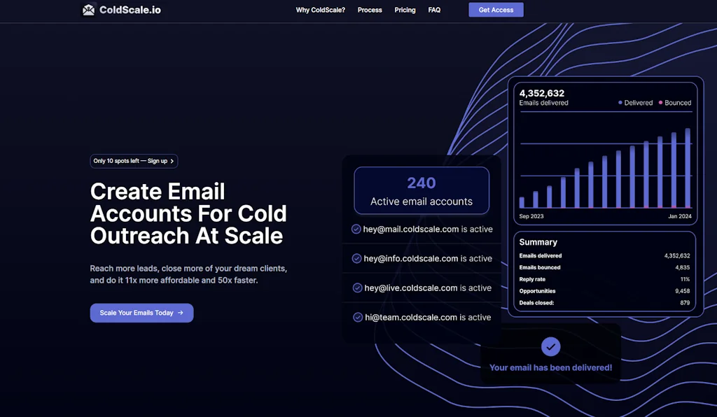 Coldscale.io screenshot 1 of 1
