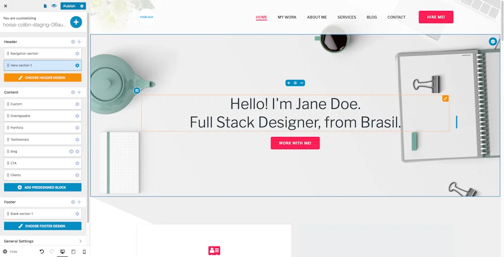 Colibri WP screenshot 3 of 8