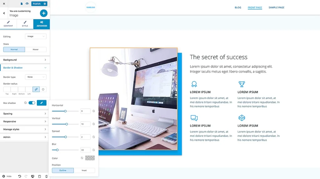 Colibri WP screenshot 8 of 8
