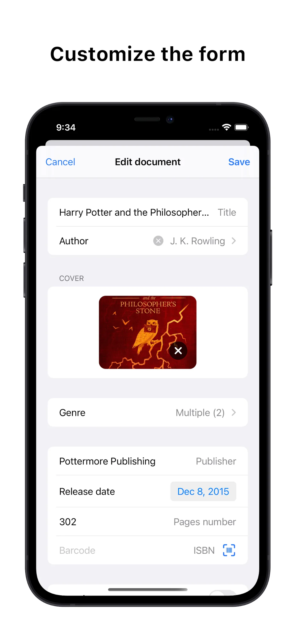 Collections Database screenshot 5 of 6