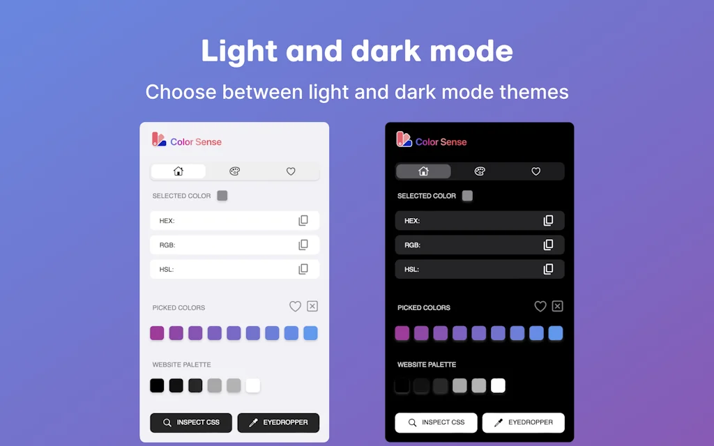 Color Sense - Color Picker for Safari screenshot 7 of 7