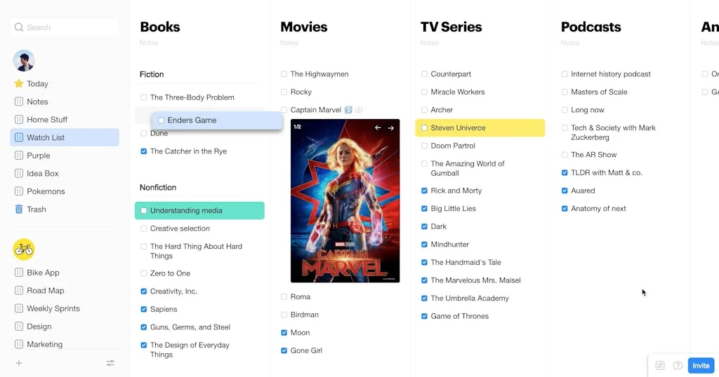 Columns screenshot 1 of 4