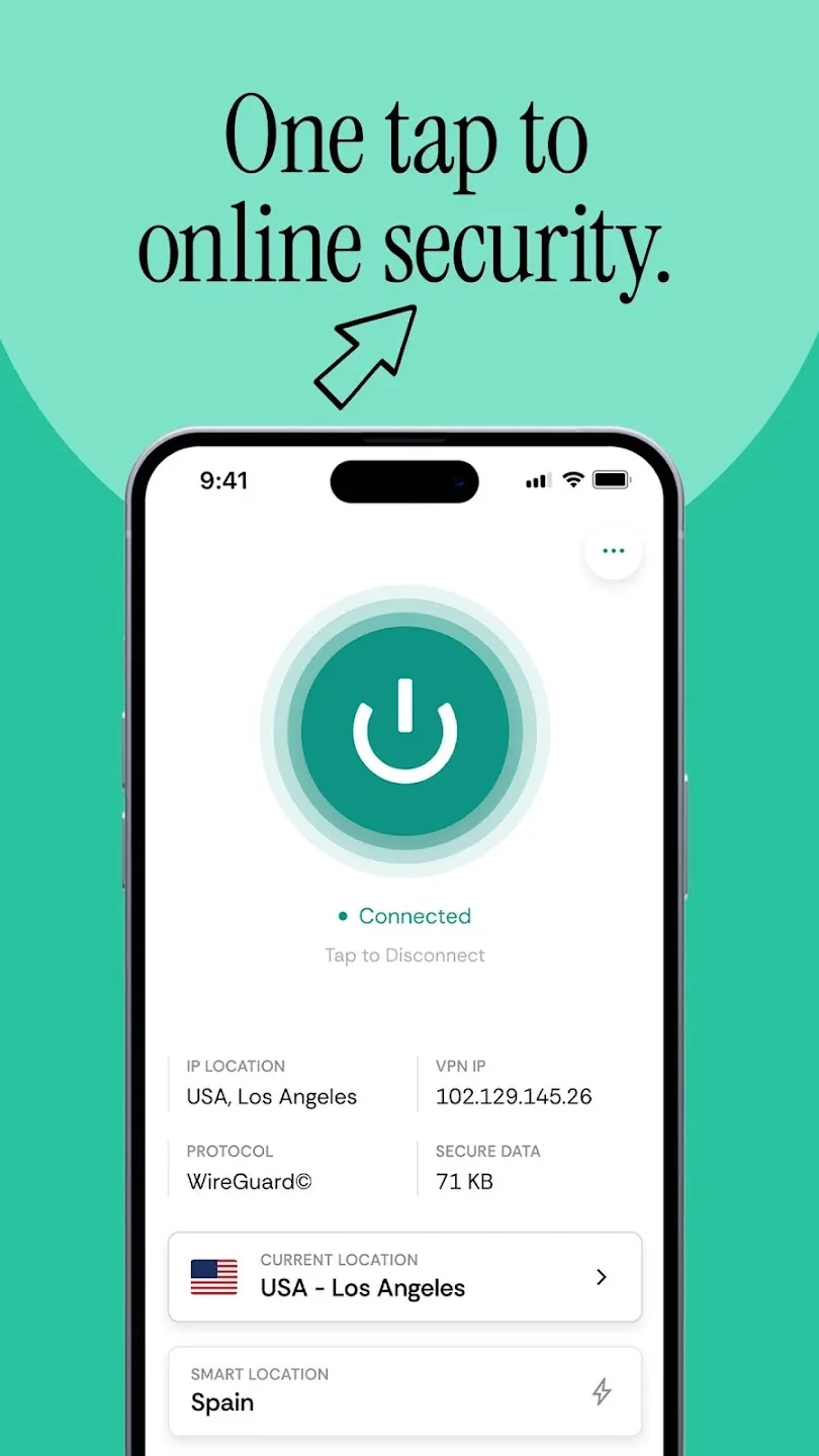 CometVPN screenshot 1 of 3