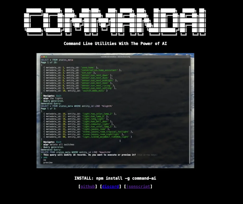 CommandAI screenshot 1 of 2