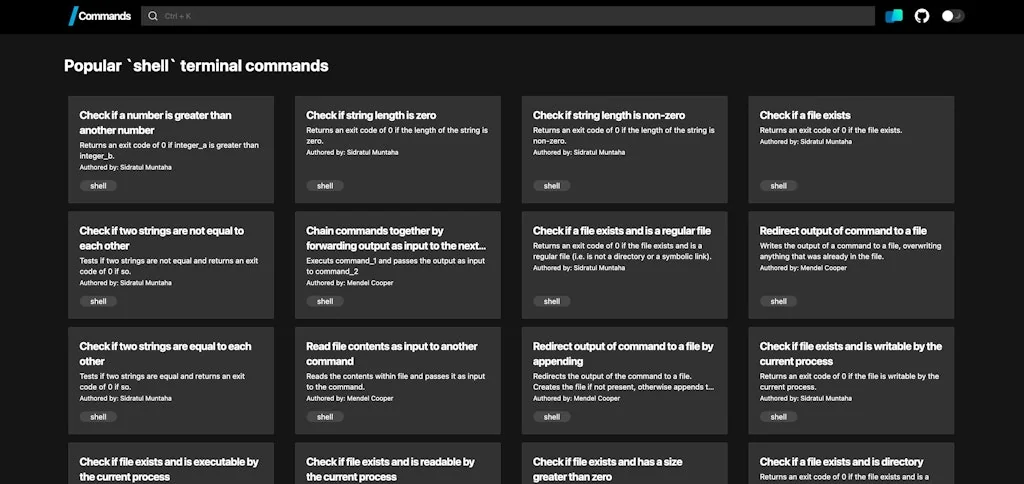 Commands.dev screenshot 5 of 6