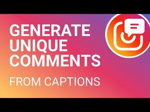 Comment Generator for Instagram screenshot 1 of 5