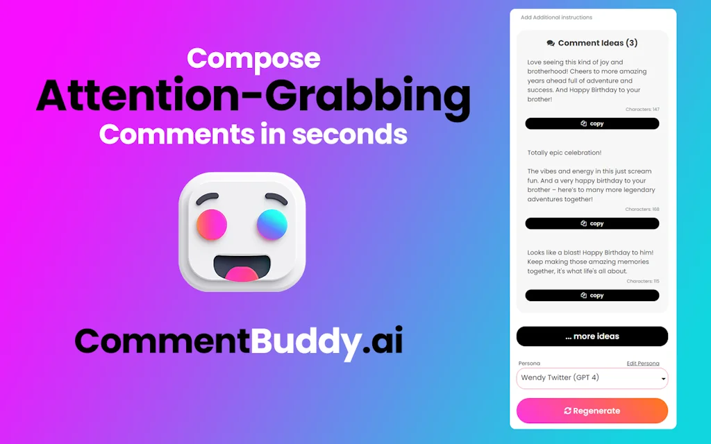 CommentBuddy.ai screenshot 5 of 8