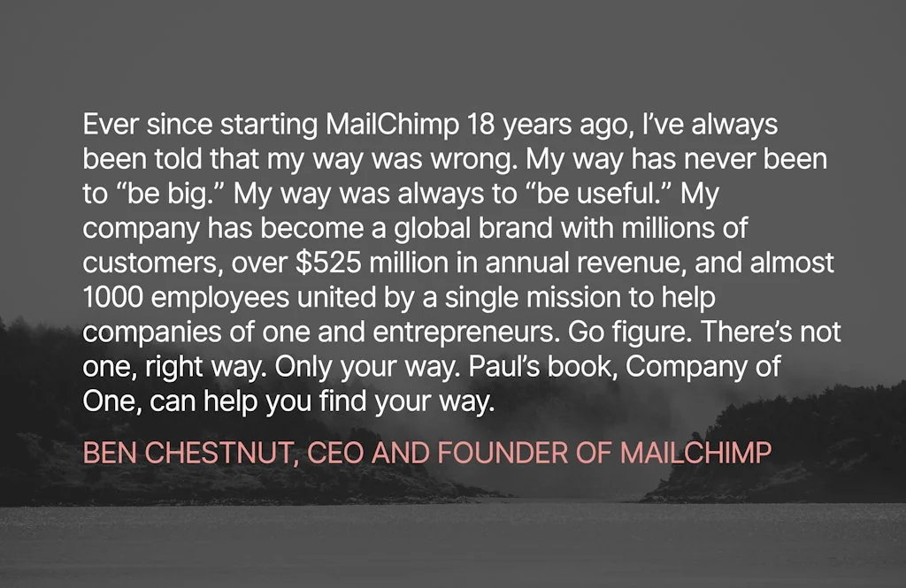 Company of One screenshot 1 of 5