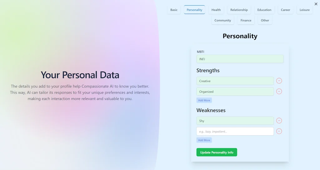Compassionate AI screenshot 2 of 8