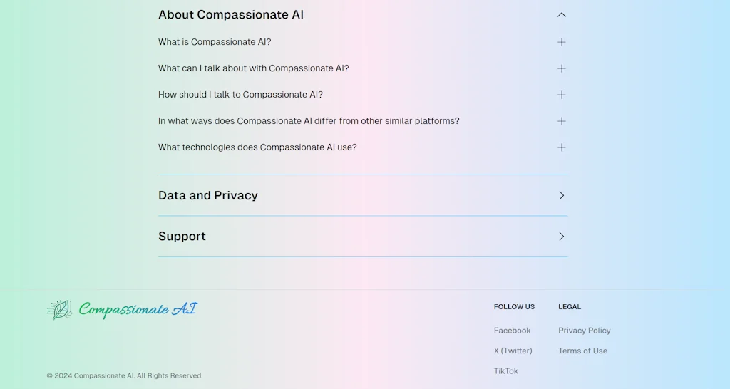 Compassionate AI screenshot 8 of 8