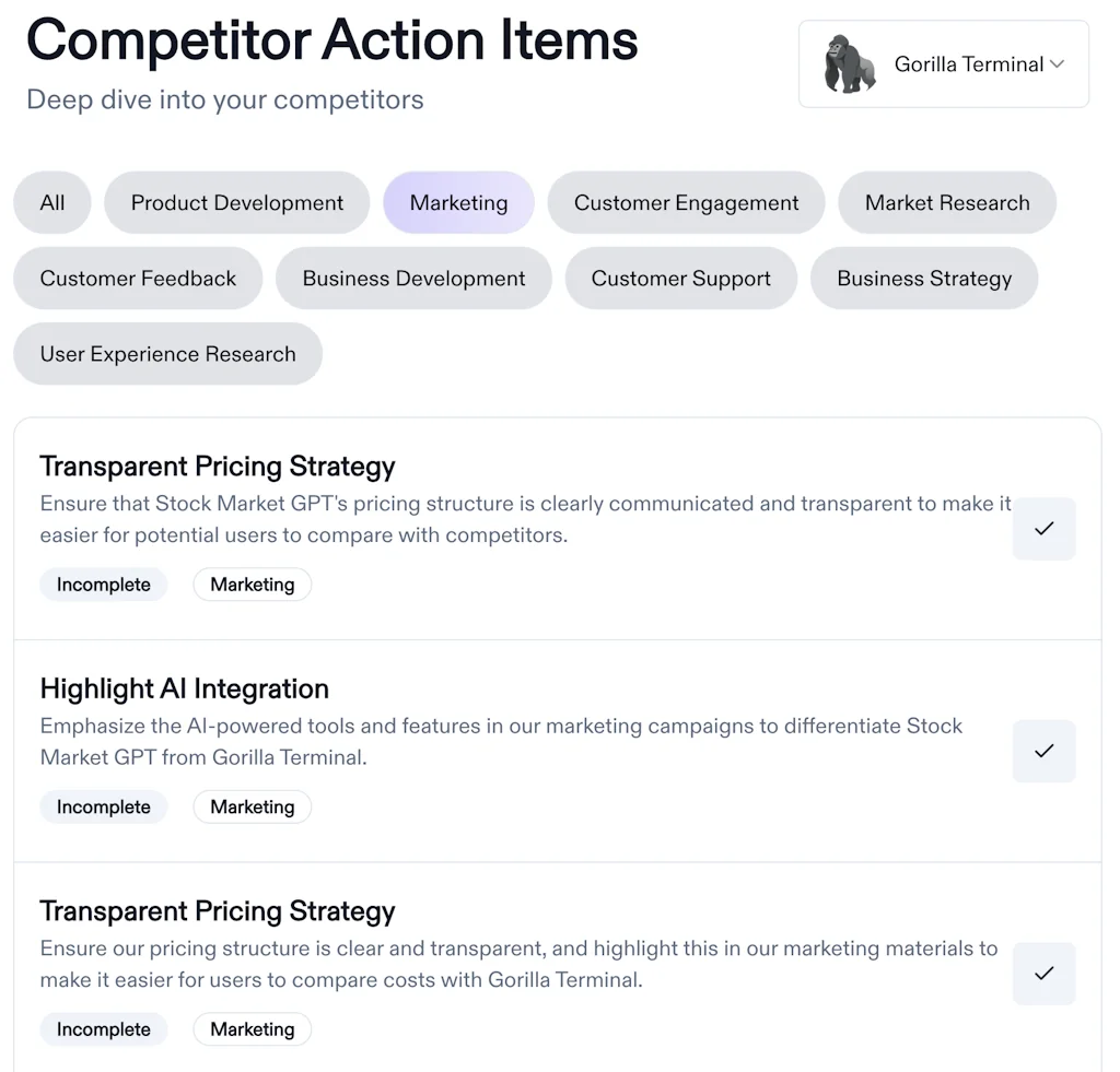 Competitor Research screenshot 5 of 6
