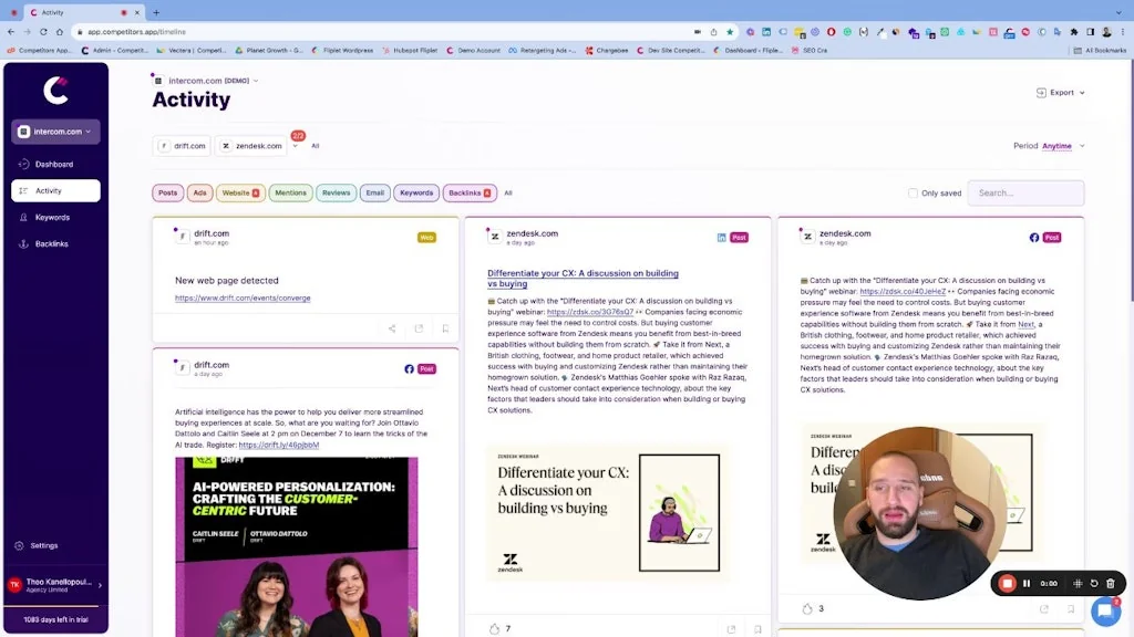 Competitors App screenshot 1 of 10