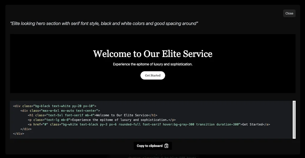 Component Wizard screenshot 3 of 4