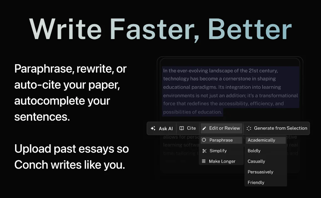 Conch AI screenshot 2 of 4