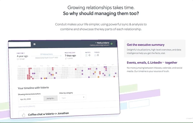 Conduit screenshot 1 of 5