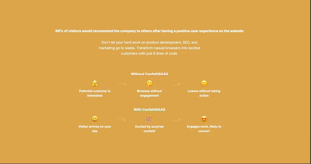 ConfettiSAAS screenshot 2 of 4