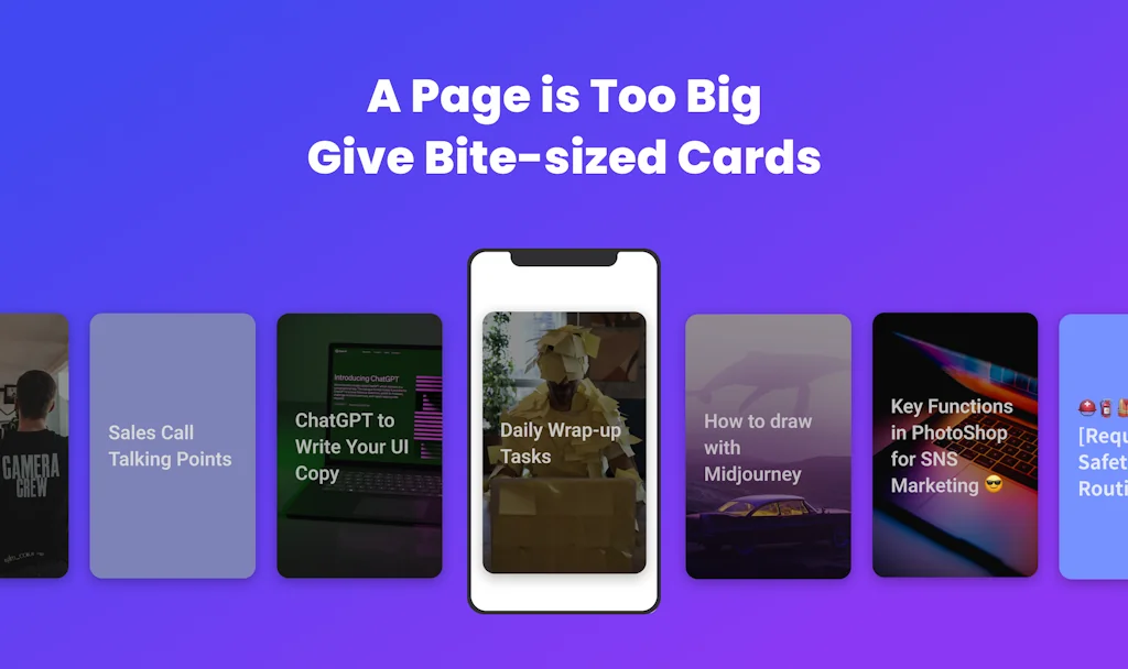 Notion to Mobile Cards by CoDo screenshot 2 of 5