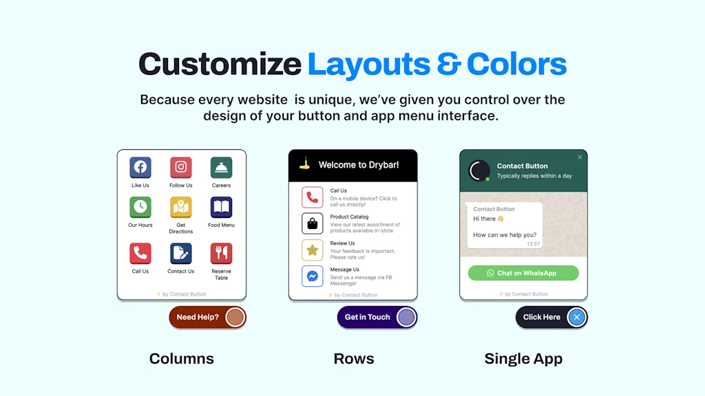 Contact Button screenshot 3 of 7
