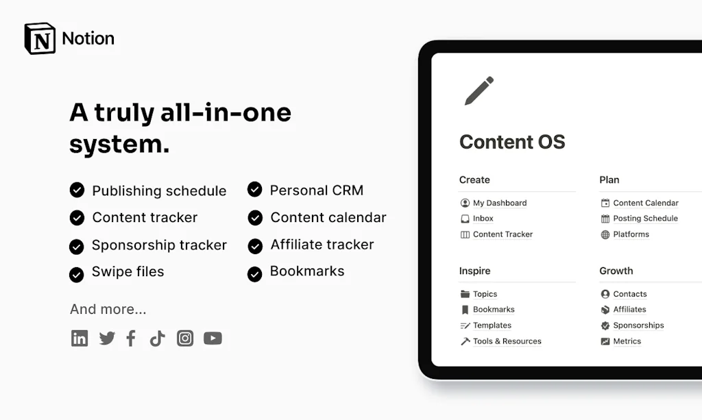 Content Operating System screenshot 2 of 3