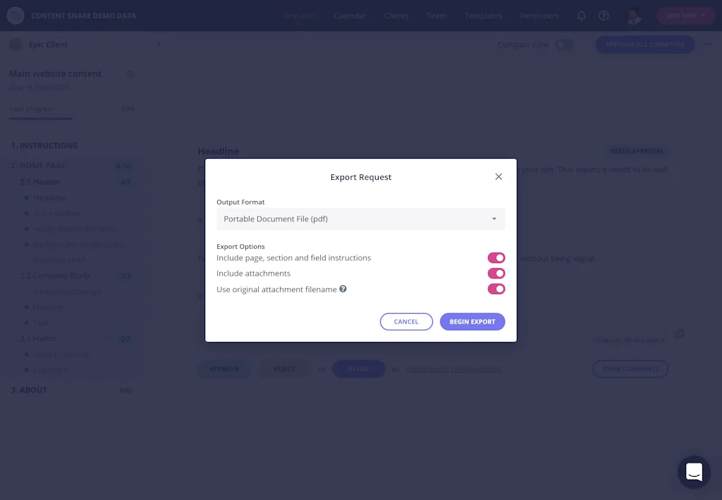 Content Snare screenshot 7 of 7