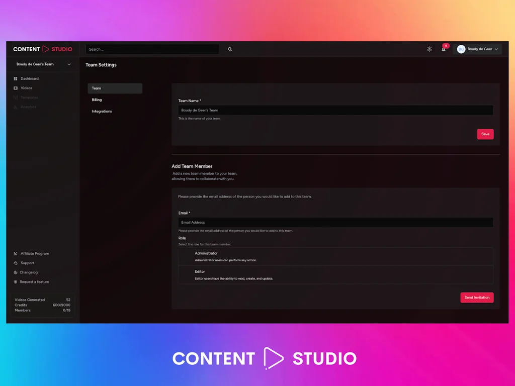 Content Studio AI screenshot 5 of 7