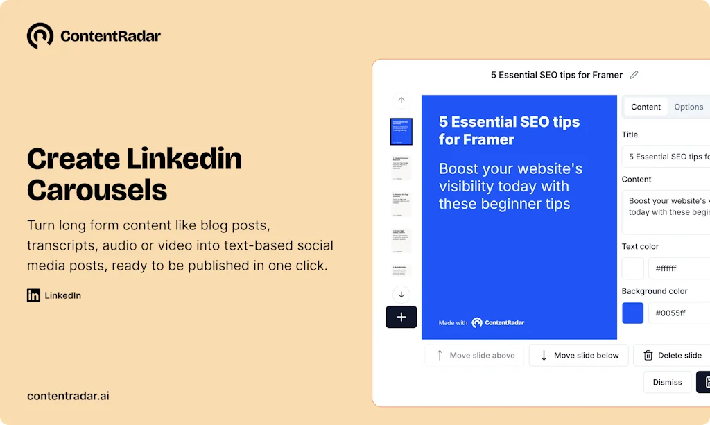 ContentRadar screenshot 3 of 4