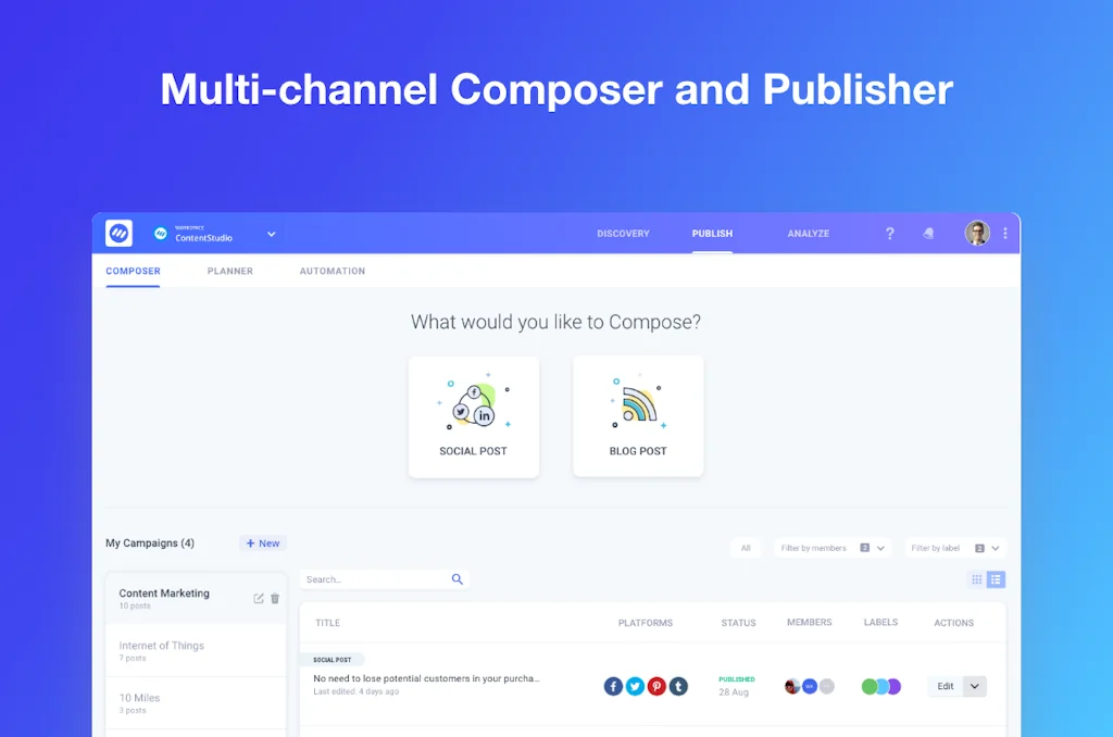 ContentStudio screenshot 5 of 8
