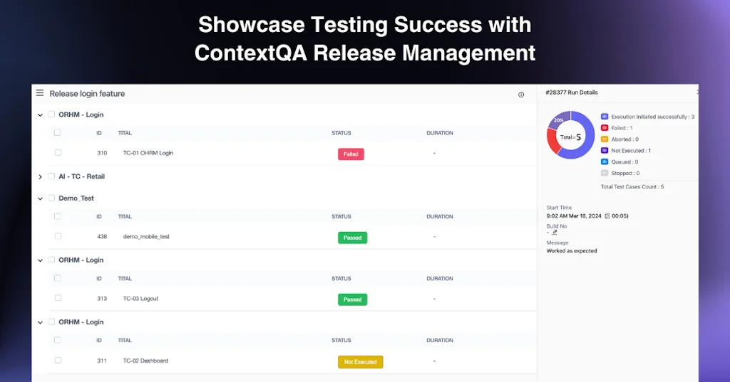 ContextQA screenshot 5 of 7