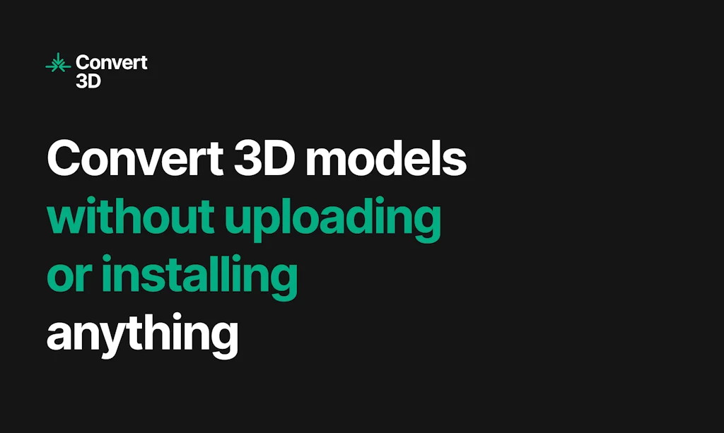 Convert3D - Convert any 3D model screenshot 2 of 7