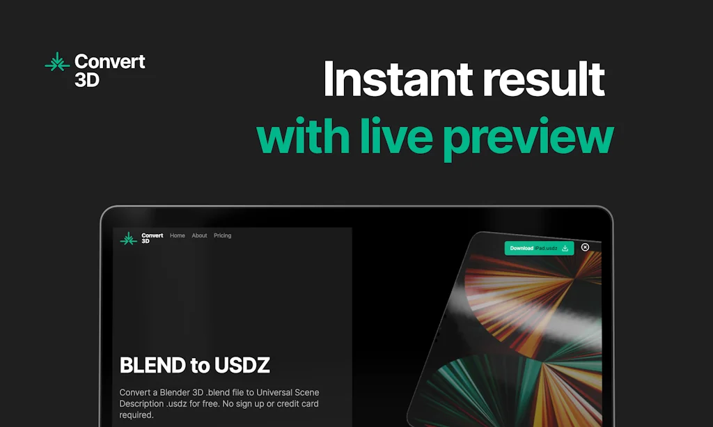 Convert3D - Convert any 3D model screenshot 5 of 7