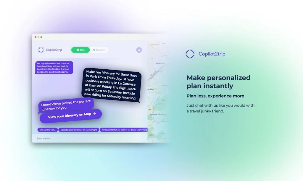 Copilot2trip screenshot 2 of 4