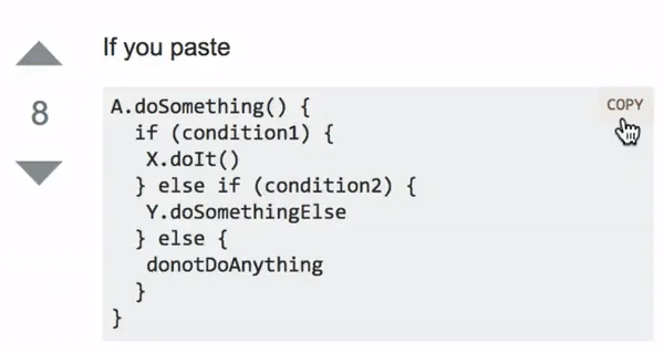 Copy Code screenshot 1 of 2