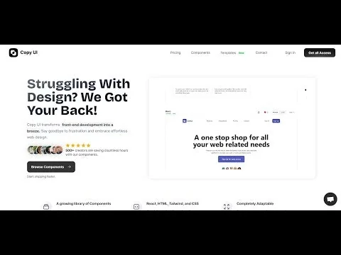 Copy UI screenshot 1 of 4