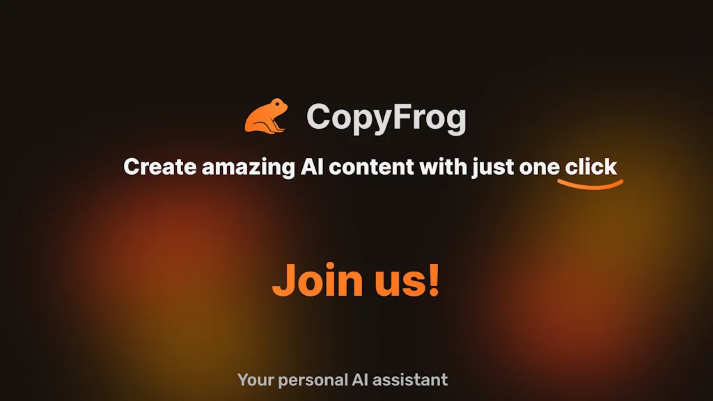 CopyFrog.AI screenshot 7 of 8