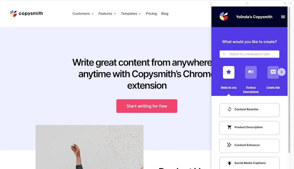 Copysmith screenshot 2 of 4