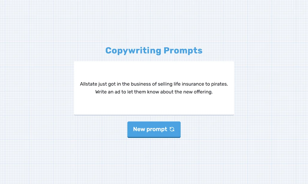 CopywritingPrompts.com screenshot 5 of 5