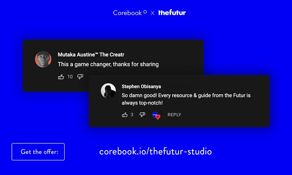 Corebook.io screenshot 8 of 8